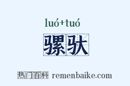 骡驮是什么意思的图片